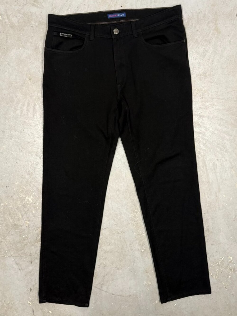 Trussardi Stretch Denim Jeans Black 36x31